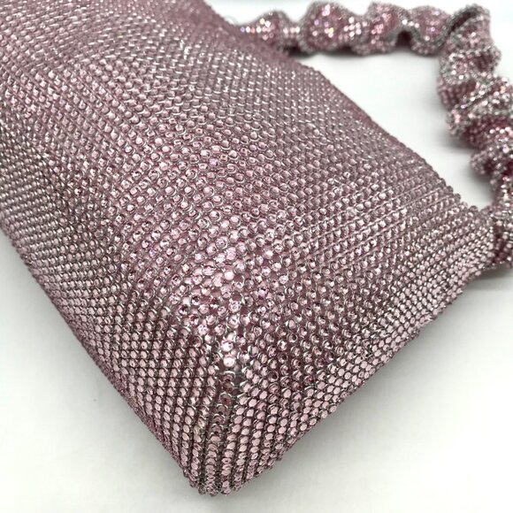 I.N.C. International Concepts Pink Dogwo Mesh Scrunch Shoulder Bag - Picture 7 of 11